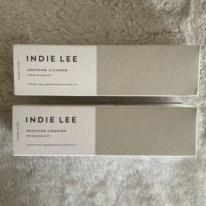 X2 NWB Indie Lee Soothing Cleansers 4.2floz / 125ml Each